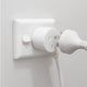 Arlec 5m White Piggyback Lead Extension - PVC - 10 Amp - Versatile Use