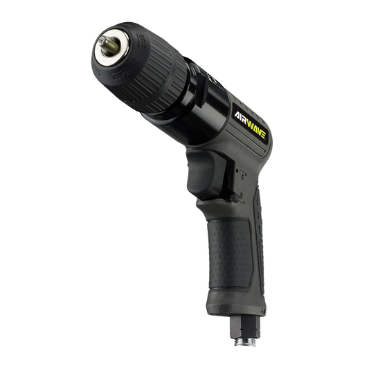 Ryobi Airwave 3/8 Air Drill - 10mm Keyless Chuck - Lightweight Durable - Auzzistore