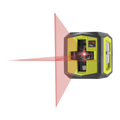 Ryobi 10m Red Cross Line Laser - Self-Levelling - Accurate Alignment