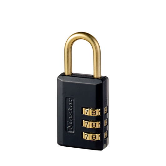 Master Lock 30mm Combination Padlock - Metal - Durable - Keyless - Auzzistore
