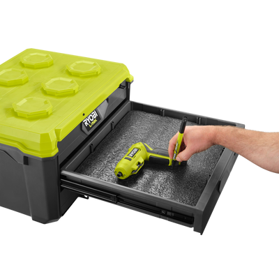 Ryobi Link 3 Drawer Toolbox - Modular Storage - 390mm x 490mm - Durable