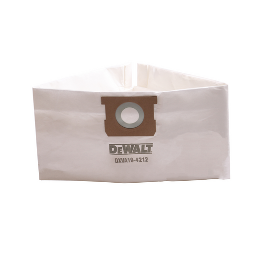 Dewalt Fine Dust Bag Wet and Dry Vacuum Accessory 3 Pack - 45-60L - Effective Dust Collection - Auzzistore