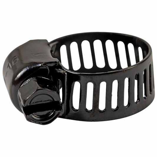 Deks 6 16mm Black Marine Grade 316 Stainless Steel Hose Clamp – view 2 - Auzzistore