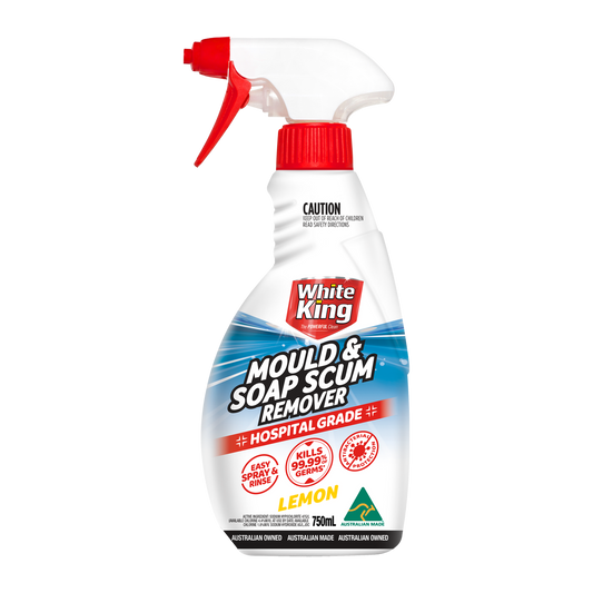 White King Mould Soap Scum Remover - 750ml - Kills 99.99% Germs - White