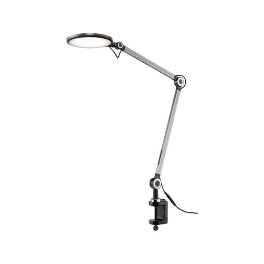Brilliant 107cm Black Thrive LED Adjustable Clamp Lamp - Tone Changing, 650 Lumen