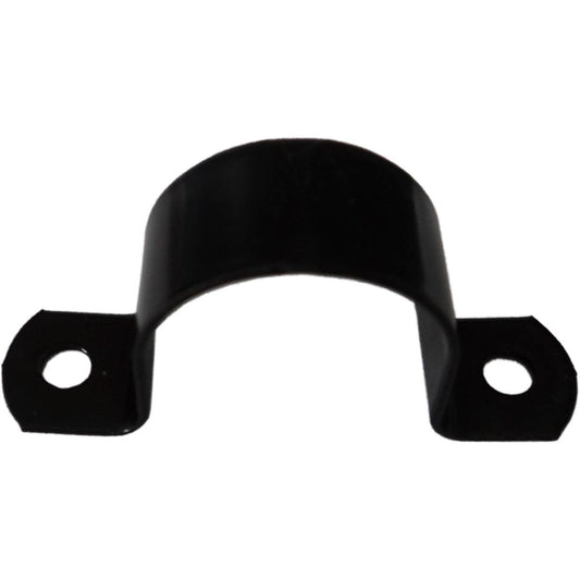 Kinetic 25mm Poly Pipe Saddle Clips - 10 Pack - Iron - Durable - Easy Install - Auzzistore
