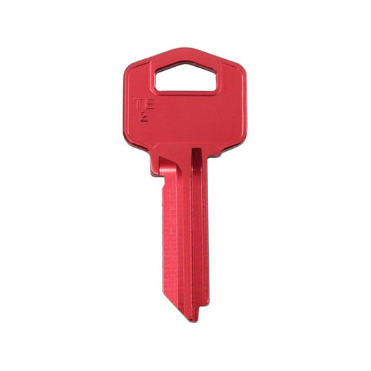 EHI Blank Key - 54mm - Aluminium - Red - Auzzistore
