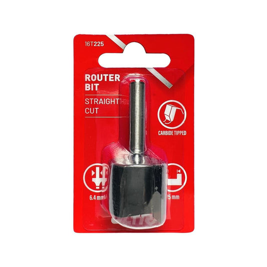 Ultra Router Bit - 25mm - Tungsten Carbide - Straight Cutter - Auzzistore