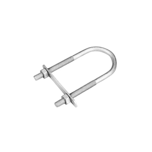 Pinnacle Galvanised U Bolt Double - M8 x 108 x 44mm - Corrosion Resistant - Auzzistore