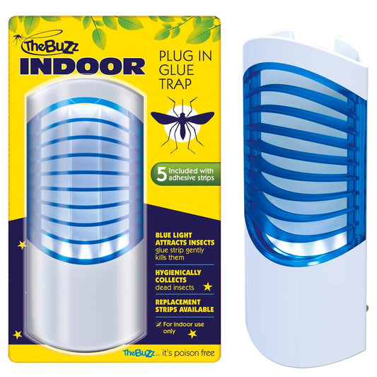 The Buzz Indoor Glue Trap - 80mm Plastic - Insect Control Benefit - Auzzistore