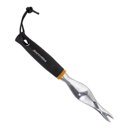 Fiskars Aluminium Weeder - 300mm - Aluminium - Ergonomic Handle - Auzzistore