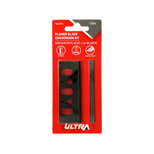 Ultra 82mm Uni Adapter Planer Blade - Tungsten Carbide - Black - Auzzistore