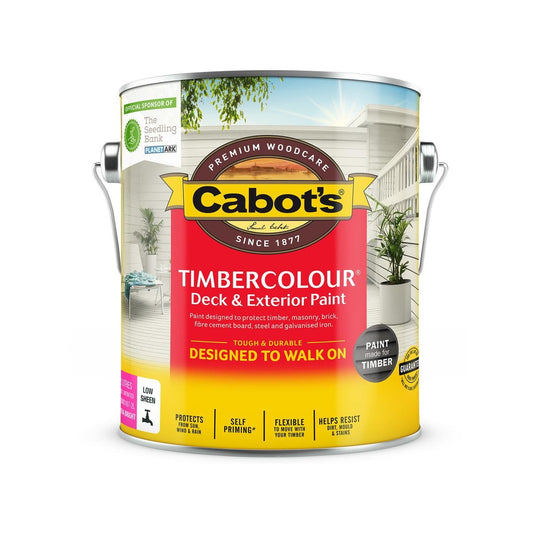 Cabot S Timbercolour Deck Paint 2L Water-Based UV Protection