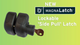 Magnalatch Pool Gate Latch - 100mm - Engineered Polymers - Lockable