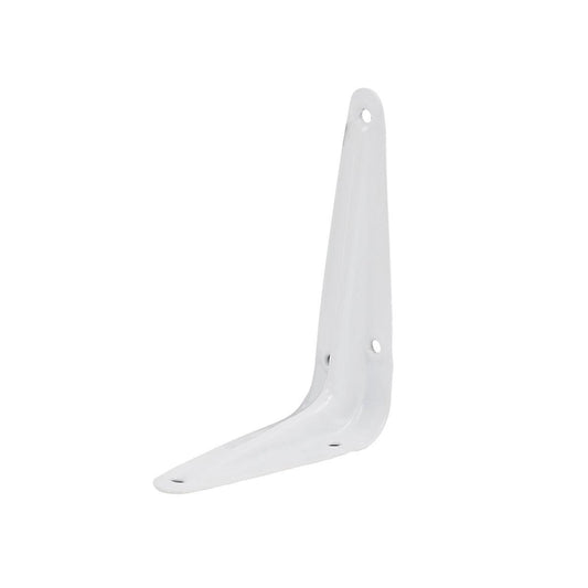 Zenith White London Bracket 100 x 75mm Steel Light Duty Support - Auzzistore