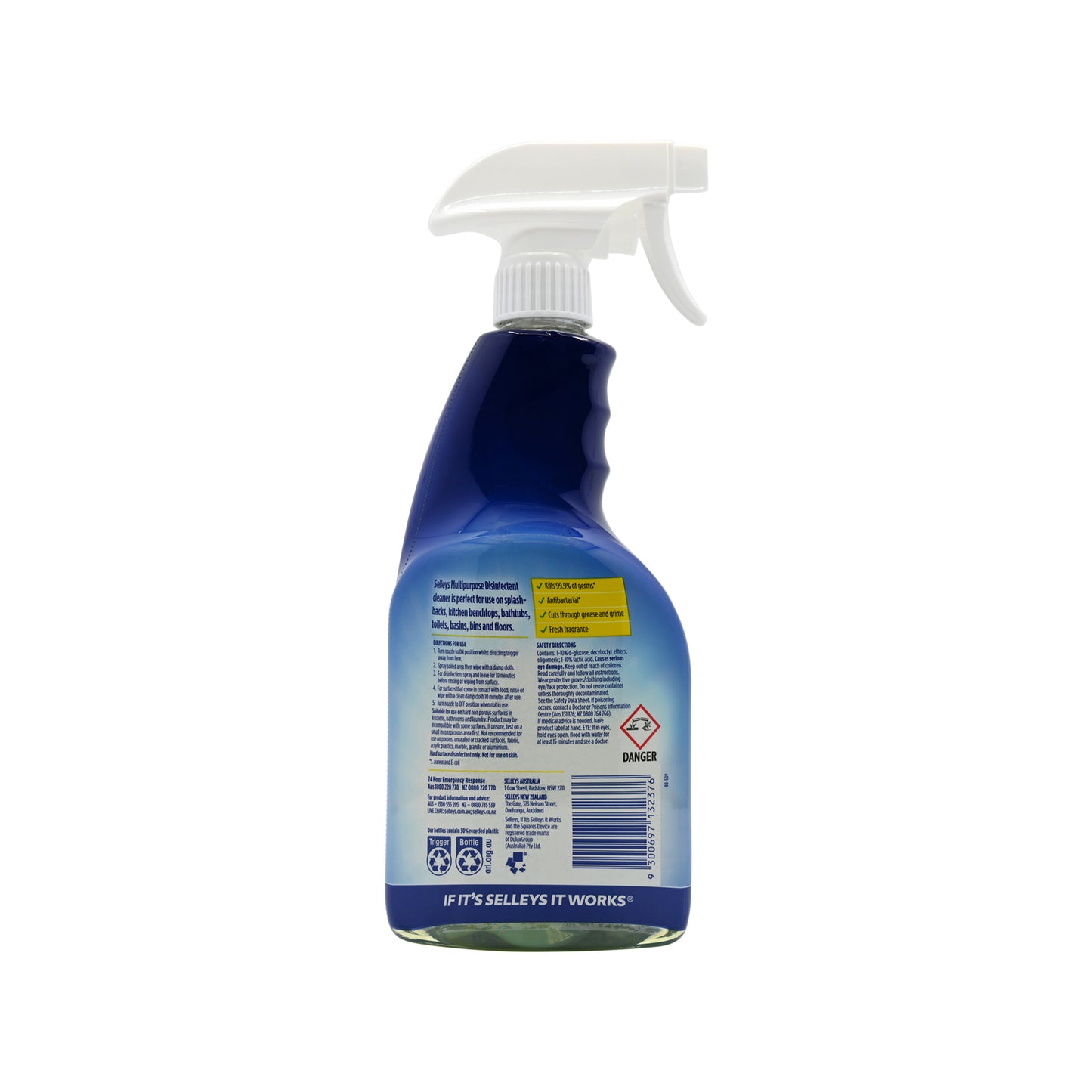 Selleys 750ml Complete Clean Lemon Citrus Multi Purpose Spray