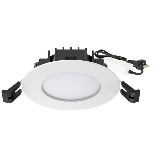 Arlec 7W Dimmable LED Downlight - 70mm - IP65 - Tri-Colour - White