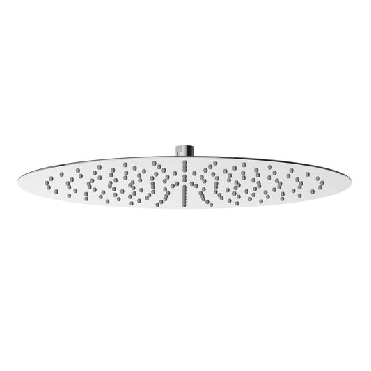 Mondella Resonance 400mm Chrome Round Shower Head - 9L/min Water Efficient