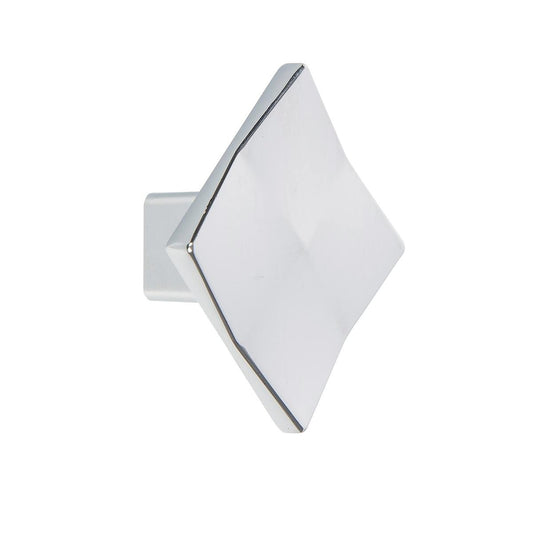 Prestige 36mm Chrome Plated Abstract Knob Zinc Alloy Modern Design