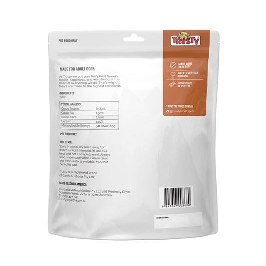 Trusty Beef Ears Adult Dog Treats 4 Pack - 100% Real Beef - 0.32kg – view 2