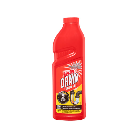 Easy Off 1L Turbo Gel Drain Cleaner