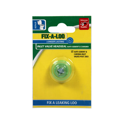 Fix-A-Loo Inlet Valve Headseal Washer 78mm Silicone Leak Stopper