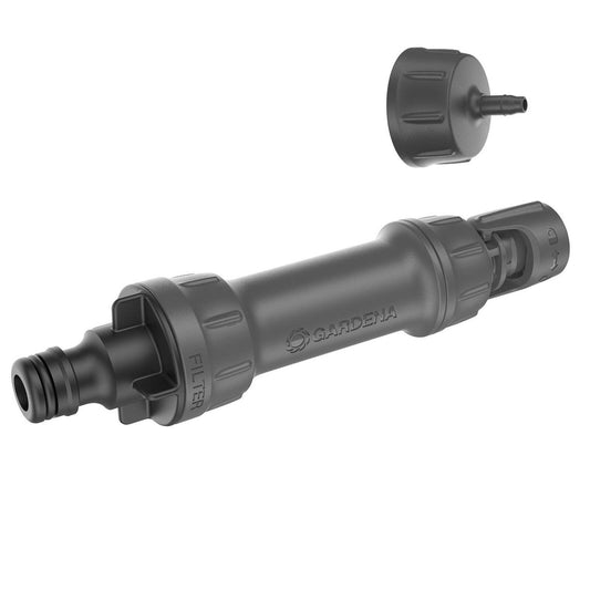 Gardena Micro Irrigation Master Unit 1000 - 4.6mm Supply Pipe - Black - Efficient Water Distribution