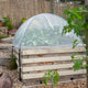 Backyard Farmer Anti Bird Net - 4 x 4m - 5mm - White - UV-Resistant