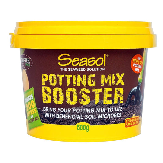 Seasol Potting Mix Booster 500g - Granular - 200L Treatment - Brown - Auzzistore