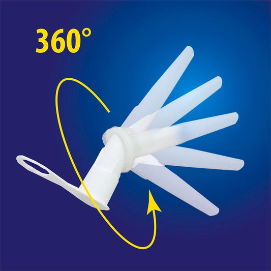 Monarch Rotating Nozzles 5 Pack - 360 Degree - Plastic - Easy Access – view 2 - Auzzistore