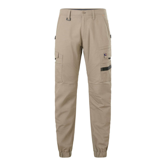 Citeco Size 102r Cuffed Cargo Ripstop Pant - Khaki - 235gsm - UPF 50+