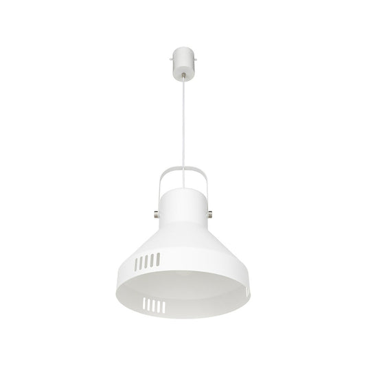 Brilliant Degraves Pendant Light - 35cm - Matte White - DIY Installation - Industrial Style – view 2