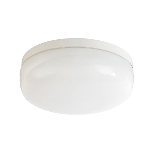 Verve Design 25cm White Clipper Ceiling Light - Glass - Soft Illumination