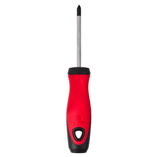 Trojan 75mm No 1 Phillips Screwdriver - Magnetic Tip - Red and Black – view 2