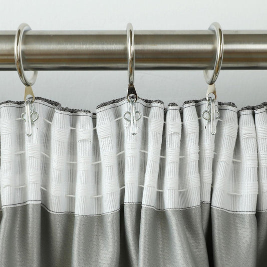 Windoware Gathering Curtain Hooks 25mm Metal 25 Pack Durable Steel – view 2 - Auzzistore