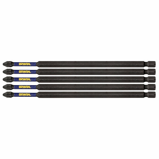 Irwin Impact Bits - 152mm PH2 - Magnetised - High Strength - 5 Pack – view 2 - Auzzistore