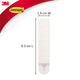 Command Large Picture Hanging Strips 12 Pack 7.2kg White Damage-Free