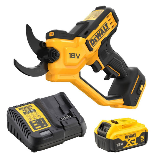 Dewalt 18V XR Power Pruner Kit - 5Ah - 38mm Cut Capacity - Ergonomic Design - Auzzistore