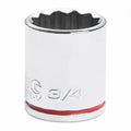 Kincrome 3/8" Square Drive Socket 34mm Chrome Vanadium Steel Durable