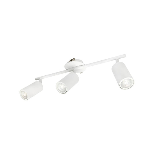Brilliant Jez 3 Light Spotlight 470mm - White - Adjustable Heads - 650 Lumen