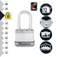 Master Lock Padlock - 45mm - Boron Carbide - Maximum Security 4 Pack