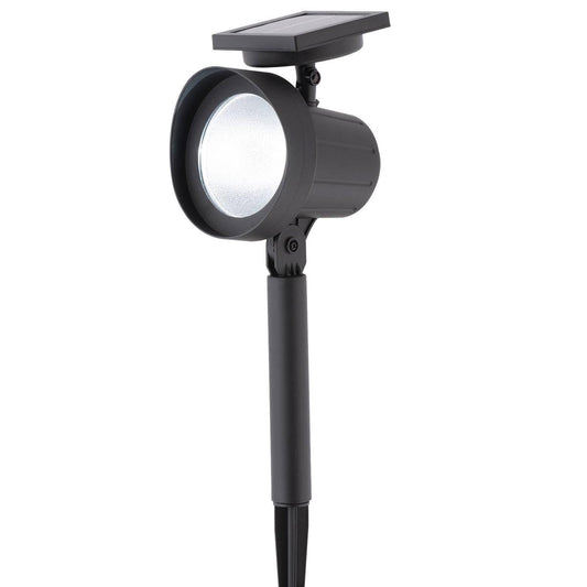 Arlec LED Garden Spot Light - 20 Lumens - Plastic - Solar Powered