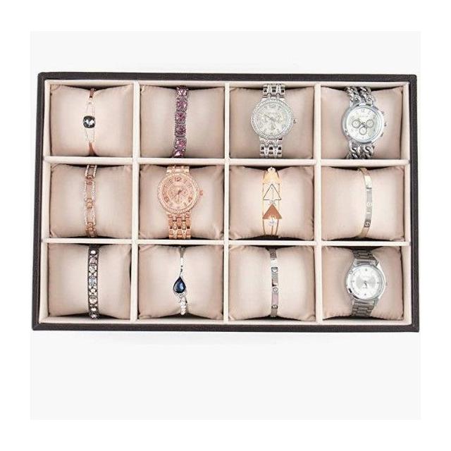 12 Bracelet Storage Tray (Black)