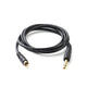 1.5M 6.35mm Single Track Male to RCA Male Audio Cable | Auzzi Store