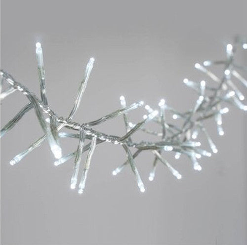 1 Set of 20 LED Plain Artic White Bulb Battery Powered String Lights Christmas Gift Home Wedding Party Bedroom Decoration Table Centrepiece | Auzzi Store