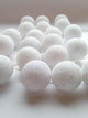 1 Set of 20 LED White 5cm Cotton Ball Battery Powered String Lights Christmas Gift Home Wedding Party Bedroom Decoration Outdoor Indoor Table Centrepiece | Auzzi Store