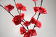 1 Set of 50cm H 20 LED Red Rose Tree Branch Stem Fairy Light Wedding Event Party Function Table Vase Centrepiece Decoration | Auzzi Store