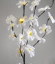 1 Set of 50cm H 20 LED White Frangipani Tree Branch Stem Fairy Light Wedding Event Party Function Table Vase Centrepiece Decoration | Auzzi Store