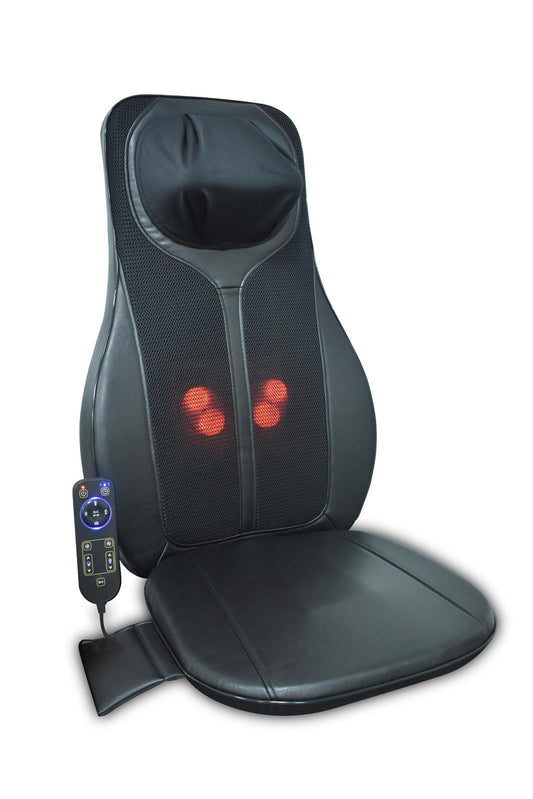 Fraser Country Full Body Neck and Back Shiatsu Massage Seat Cushion (Black)