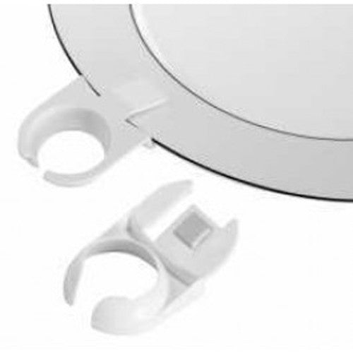 10 Pack Of 75mm White Wine Glass Dinner Lunch Plate Clip Holder - Stand Up Buffet Party  - Promotion Merchandise Gift | Auzzi Store